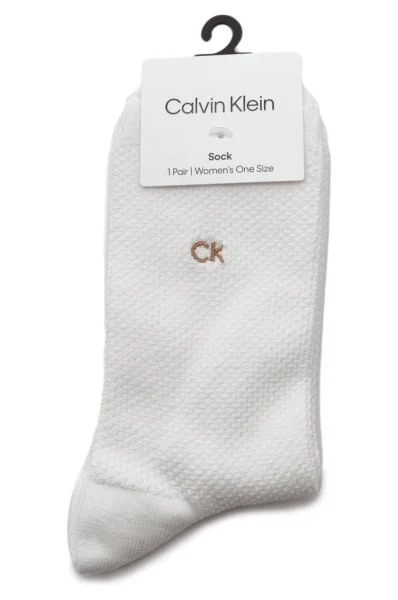 Nogavice Calvin Klein 	bela	