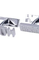 manšetni gumbi e-reverse HUGO 	srebrna	