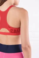 dvostranski nedrček racerback sb print Calvin Klein Performance 	rdeča	