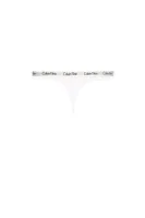 Tangice 3-pack Calvin Klein Underwear 	črna	