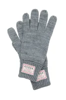 rokavice | z dodatkom volne Guess 	siva	