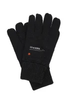 rokavice orange label Superdry 	črna	