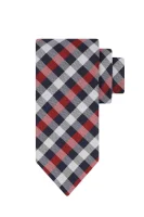 jedwabny kravata dobby classic slim Tommy Tailored 	rdeča	