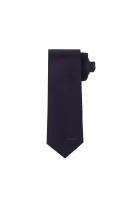 jedwabny kravata HUGO 	temno modra	