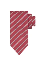 jedwabny kravata HUGO 	bordo	