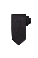 jedwabny kravata HUGO 	črna	
