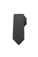 jedwabny kravata BOSS BLACK 	grafitna barva	