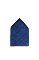 wełniana dekorativni robček za žepke BOSS BLACK 	temno modra	