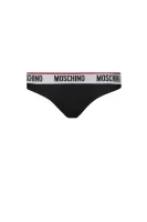 spodnje hlačke brazylijskie Moschino Underwear 	črna	