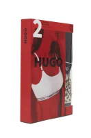 Nedrček 2-pack TWIN BRALETTE STRIPE Hugo Bodywear 	črna	