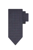 jedwabny kravata HUGO 	temno modra	