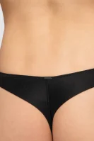 koronkowe tangice Calvin Klein Underwear 	črna	