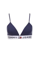 nedrček triangle bralette Tommy Jeans 	temno modra	