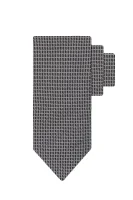 kravata BOSS BLACK 	grafitna barva	