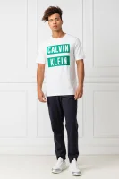 hlače trenirkaowe | regular fit Calvin Klein Performance 	temno modra	