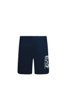 Kratke hlače | Regular Fit EA7 	temno modra	