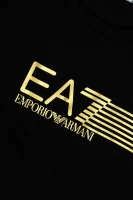 Majica | Regular Fit EA7 	črna	
