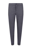 wełniane hlače sasizy | regular fit BOSS ORANGE 	siva	