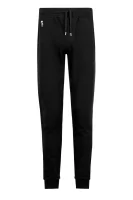 hlače trenirkaowe | regular fit Karl Lagerfeld 	črna	