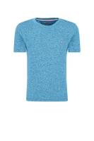 t-shirt essential jaspe | regular fit Tommy Hilfiger 	modra	