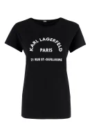 t-shirt | loose fit Karl Lagerfeld 	črna	