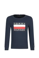 longsleeve | regular fit Tommy Hilfiger 	temno modra	