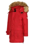 Puhasta jakna | Regular Fit Guess 	rdeča	