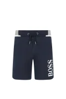 kratke hlače | regular fit BOSS Kidswear 	temno modra	