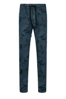 hlače z naramnicami johnson | relaxed fit Pepe Jeans London 	modra	