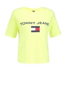 t-shirt tjw 90s logo | regular fit Tommy Jeans 	rumena	