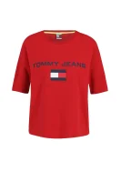 t-shirt tjw 90s logo | regular fit Tommy Jeans 	rdeča	