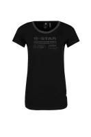 t-shirt graphic 5 | slim fit G- Star Raw 	črna	