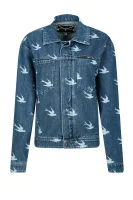 jeans jakna koriki | regular fit McQ Alexander McQueen 	modra	