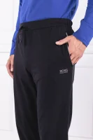 hlače trenirkaowe mix&match | regular fit BOSS BLACK 	črna	