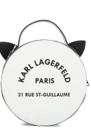 naramna torba Karl Lagerfeld Kids 	črna	