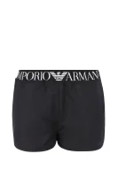 kratke hlače | regular fit Emporio Armani 	črna	