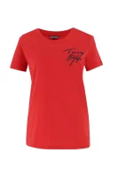 t-shirt | regular fit Tommy Hilfiger 	rdeča	