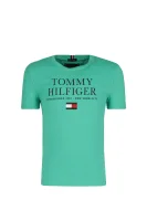 Majica | Regular Fit Tommy Hilfiger 	zelena	