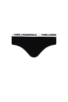 bikini spodnji del Karl Lagerfeld 	črna	