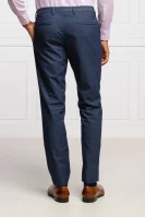 hlače z naramnicami wylson-w | extra slim fit BOSS BLACK 	temno modra	