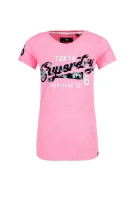 t-shirt heritage flock entry tee | slim fit Superdry 	roza	