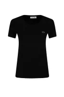 t-shirt | regular fit Lacoste 	črna	