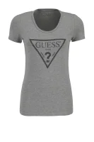 t-shirt ss cn basic triangle | slim fit GUESS 	siva	