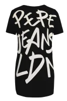 t-shirt marina Pepe Jeans London 	črna	