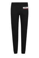 hlače trenirkaowe | regular fit Moschino Underwear 	črna	