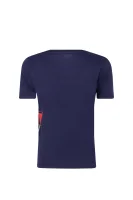 t-shirt | regular fit Guess 	temno modra	