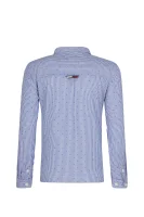 srajca | regular fit Tommy Hilfiger 	modra	