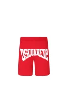 Kratke hlače | Regular Fit Dsquared2 	rdeča	