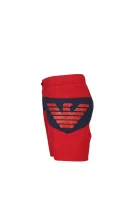 kratke hlače | regular fit Emporio Armani 	rdeča	