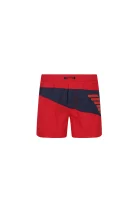 kratke hlače | regular fit Emporio Armani 	rdeča	